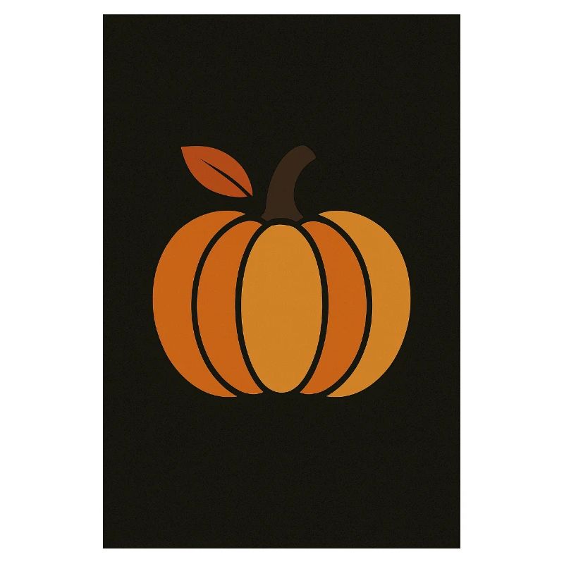 Pumpkin Flame Autumn Design