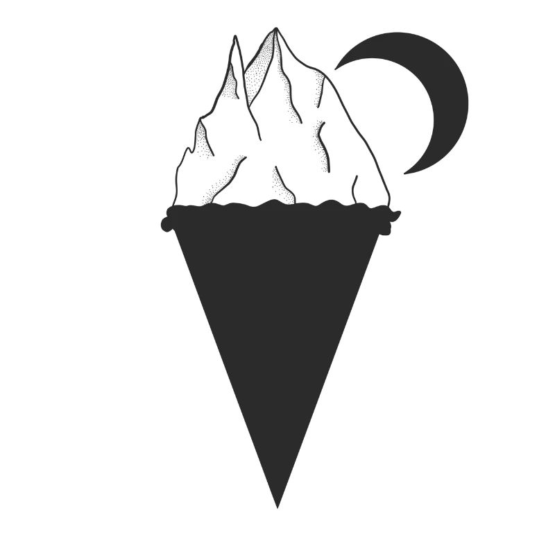 cornet de crème glacée