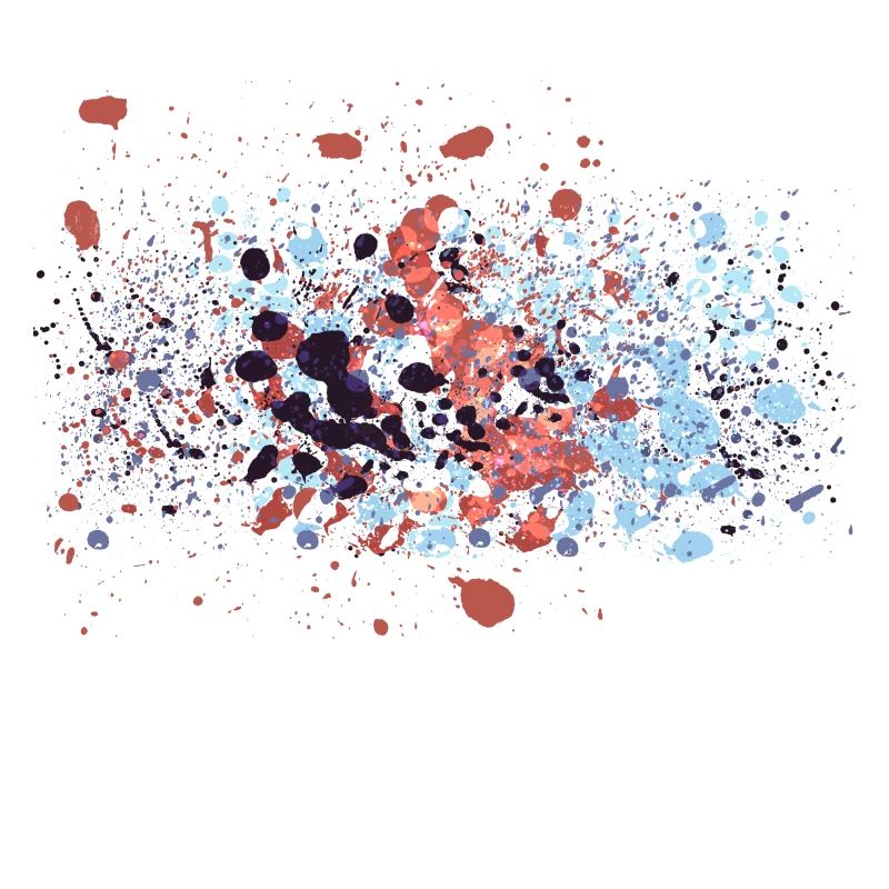 graffiti d'éclaboussure de couleur