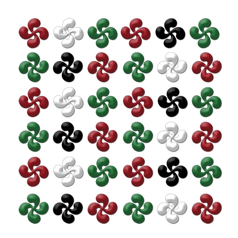 Croix Basque multiple 2