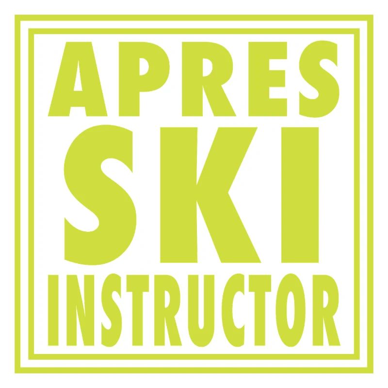 Conception de moniteur d’après-ski