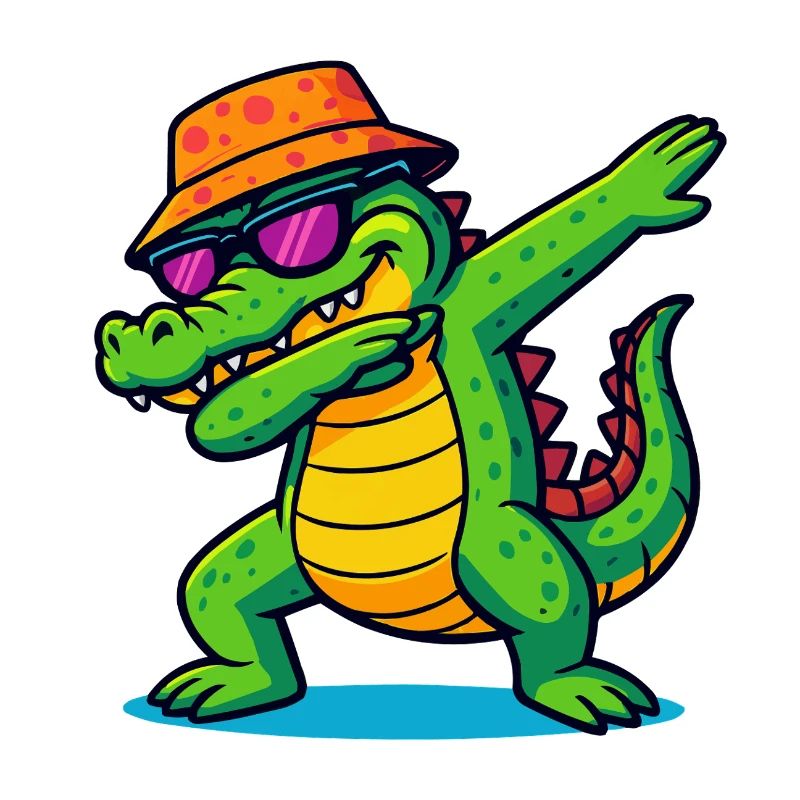 Tamponnage de crocodile