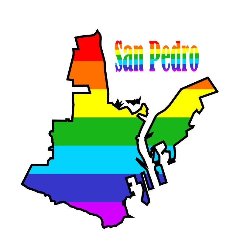 San Pedro, Regenbogen