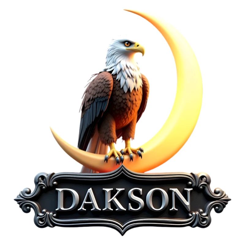 Himmlisches Adler Design von Dakson