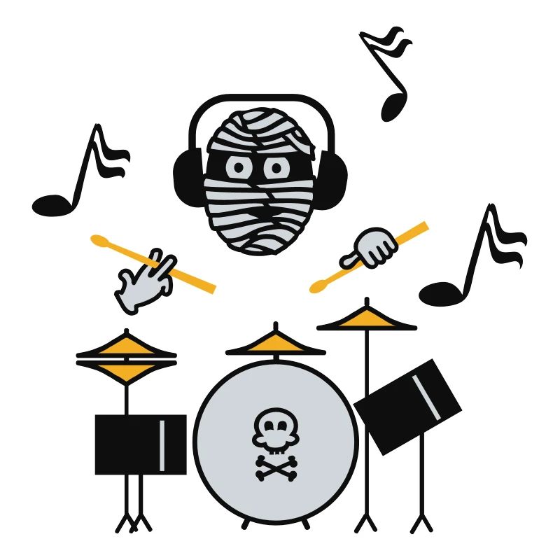 Mumier trummis / Mummy drummer (3c)