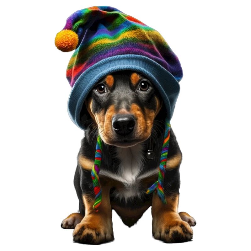 Pup élégant