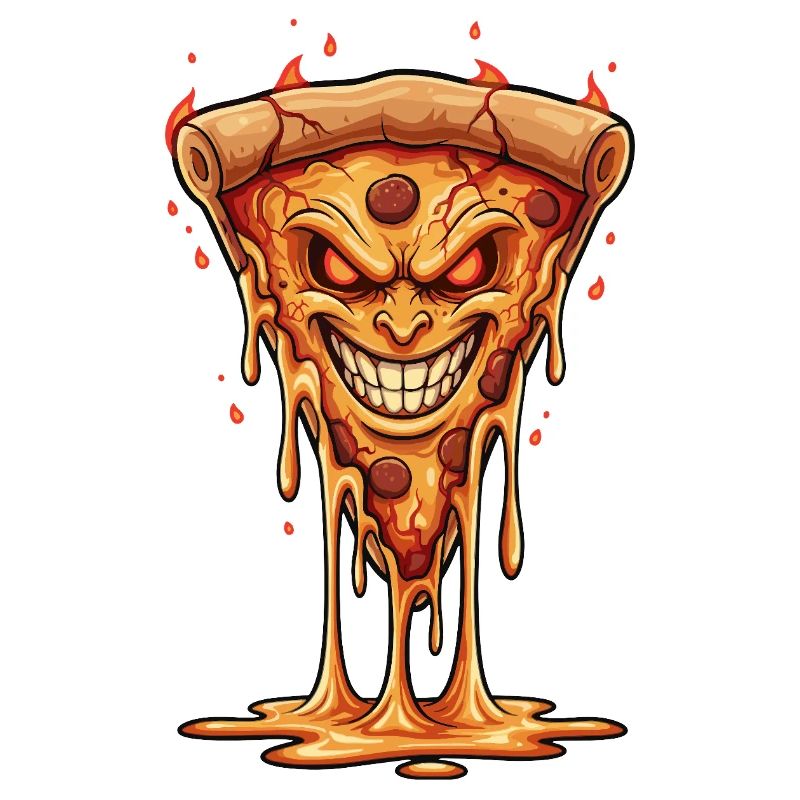 Demonic Flame Pizza