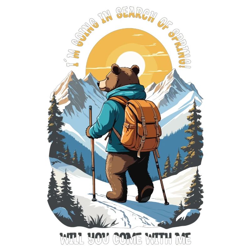 Bear is looking for spring