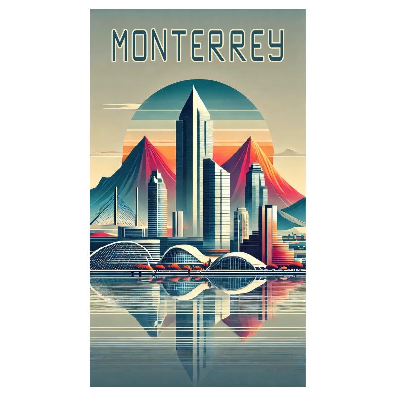 Design moderne de Monterrey, Mexique