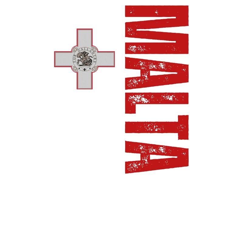 Fabriqué à Malte, conception verticale