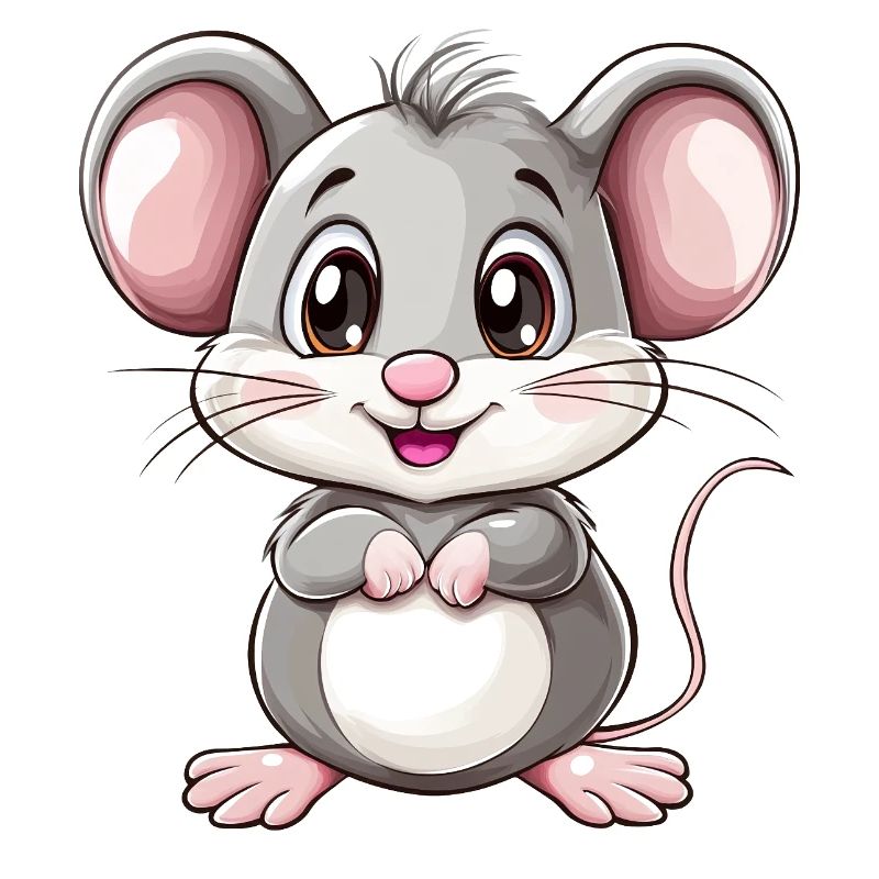 Mignon bébé souris