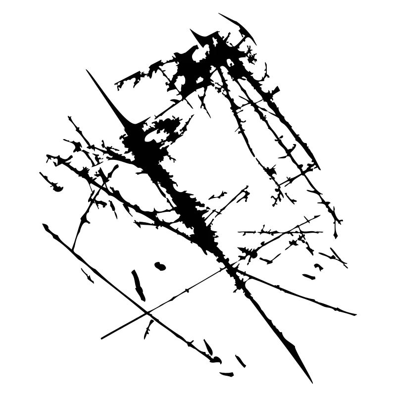Fissures scratches