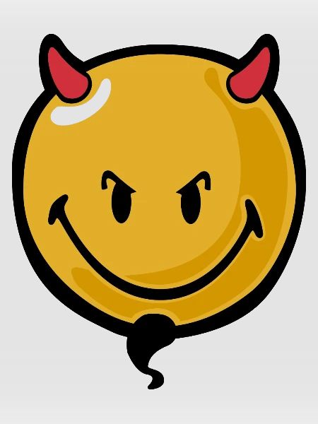 Smiley devil