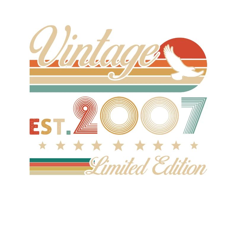 Vintage 2007 18th Anniversary Gift