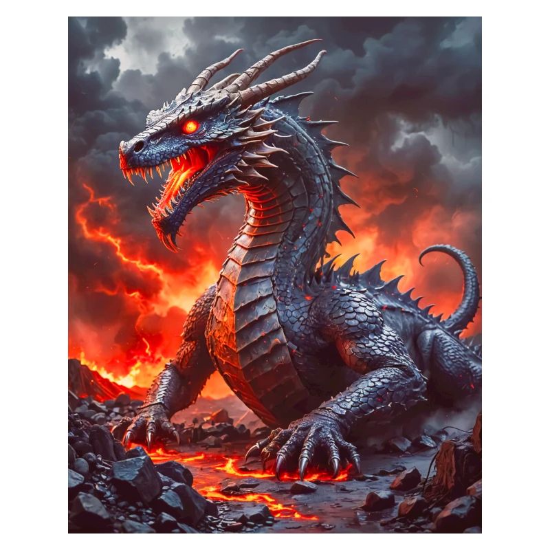 Zmey Gorynych, Slavic three-headed fire-breathing