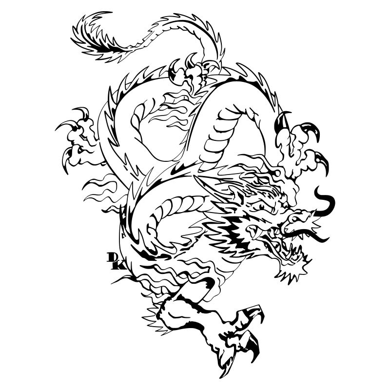 Chinesische Drachen von dk