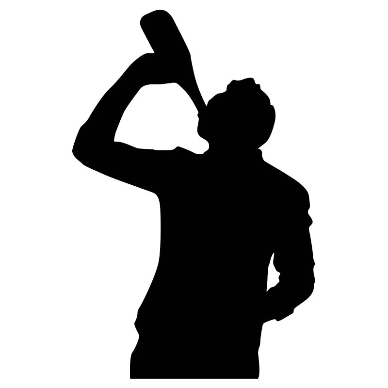 drinking boy
