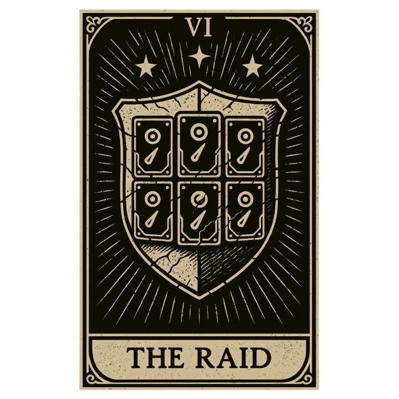 Tarot Datahoarding: The RAID Shield