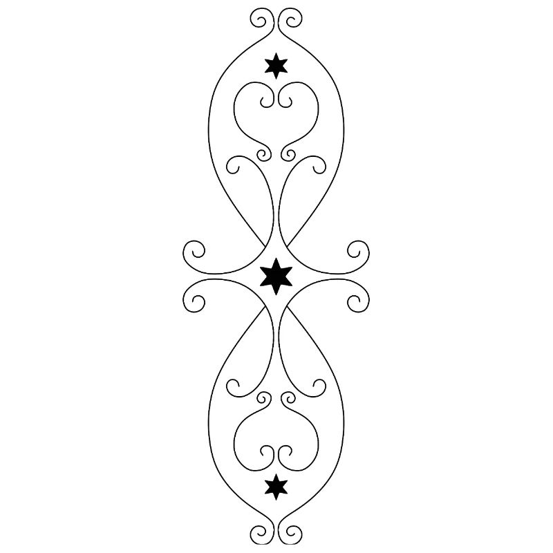 Symmetrical Star Pattern