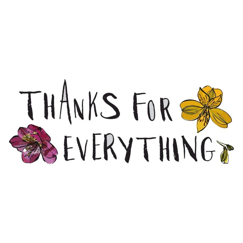 Thanks for everything