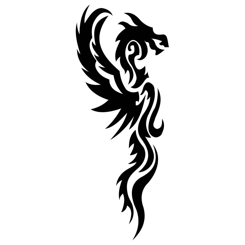 tribal dragon