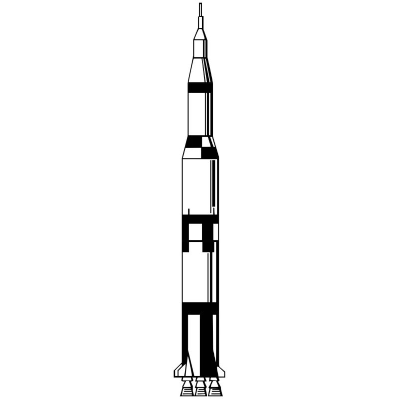 Rocket Rocket Space Shuttle UFO Spacecraft Moon