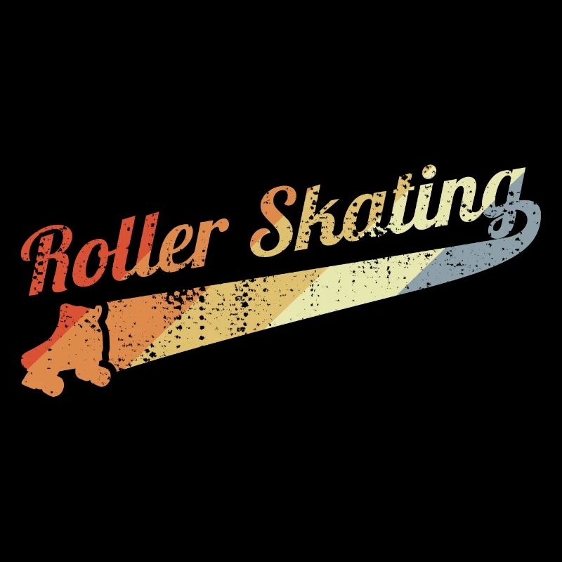 Vintage roller skating