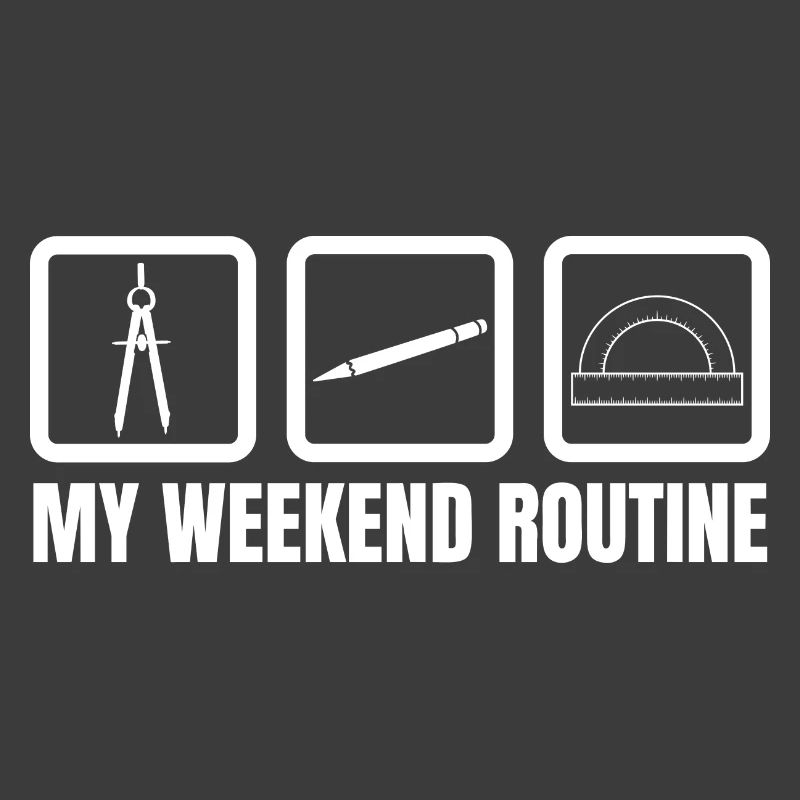 Architekt Wochenendroutine