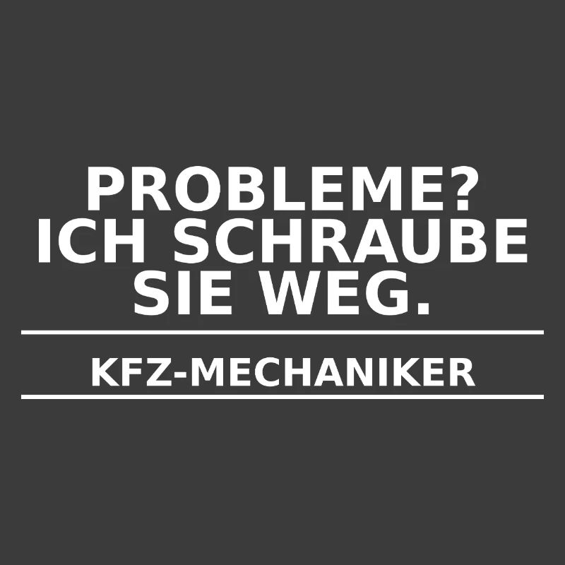 Car mechanic – problems? I unscrew them