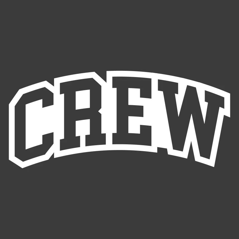 Crew Schriftzug