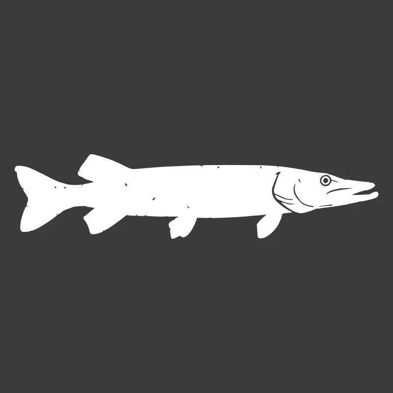 Pike Attack: Powerful predator fish design