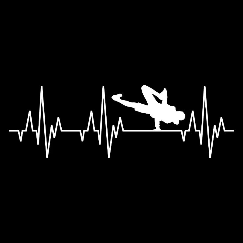Heartbeat ECG Breakdance Breakdance Hip-Hop