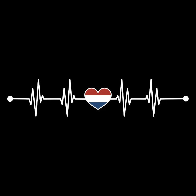 Heartbeat drapeau néerlandais