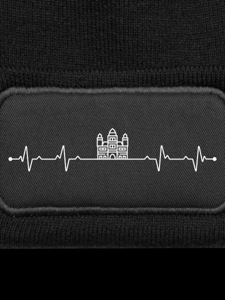 Heartbeat Skyline Silhouette