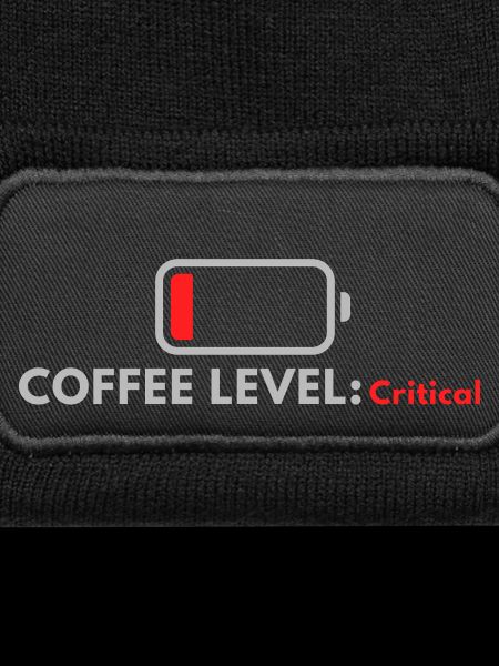 Coffee Level: Critical