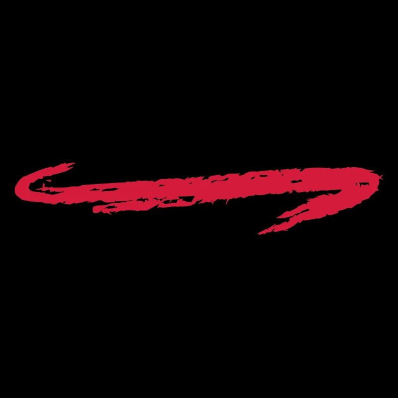 Pinselstrich Graffity - unterstreichen