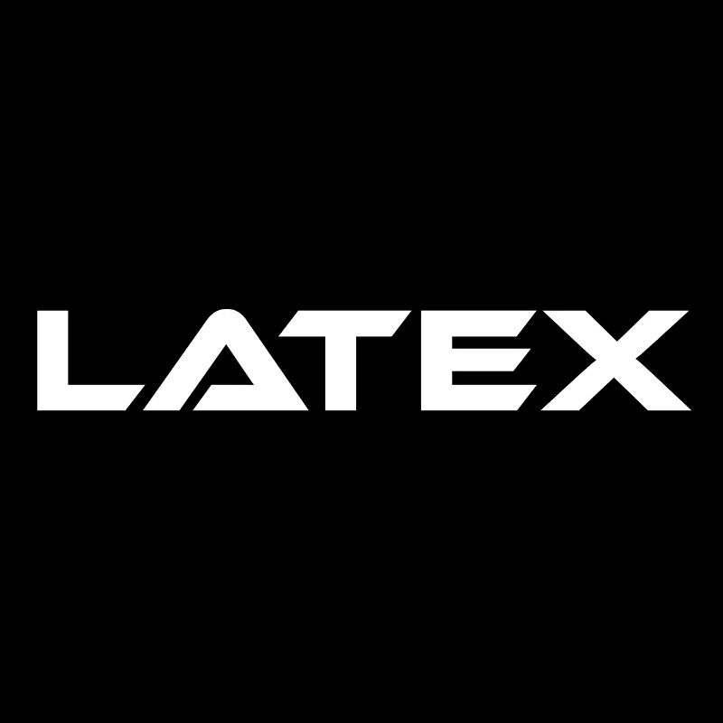 Conception de police « Latex »