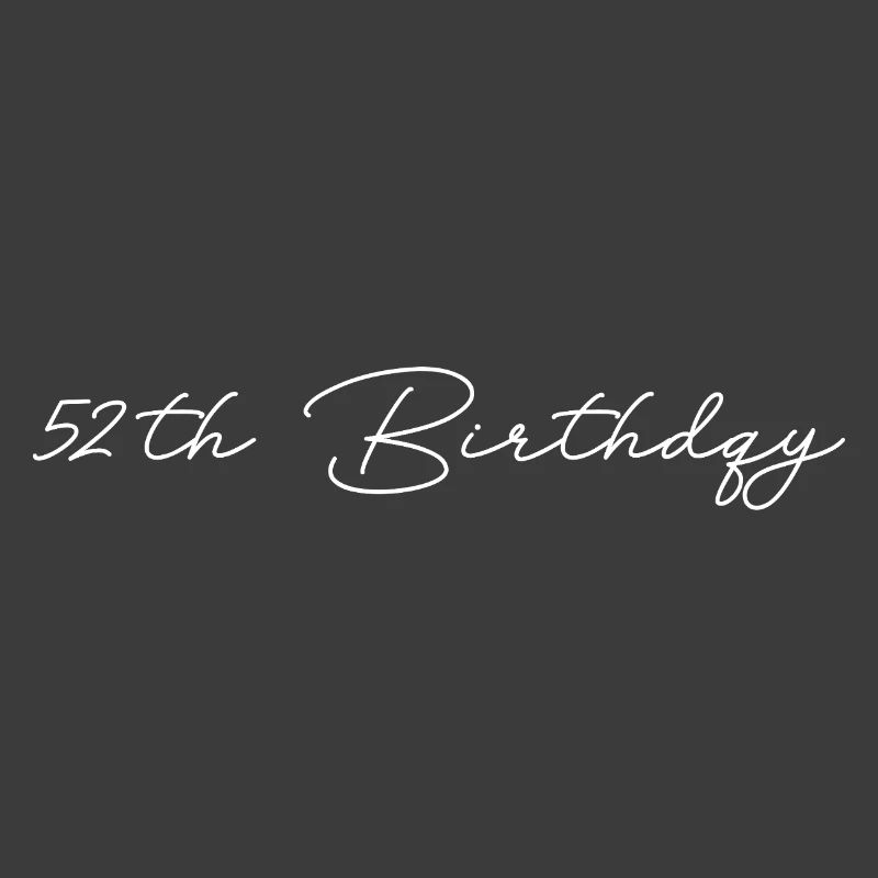 52th Birthday