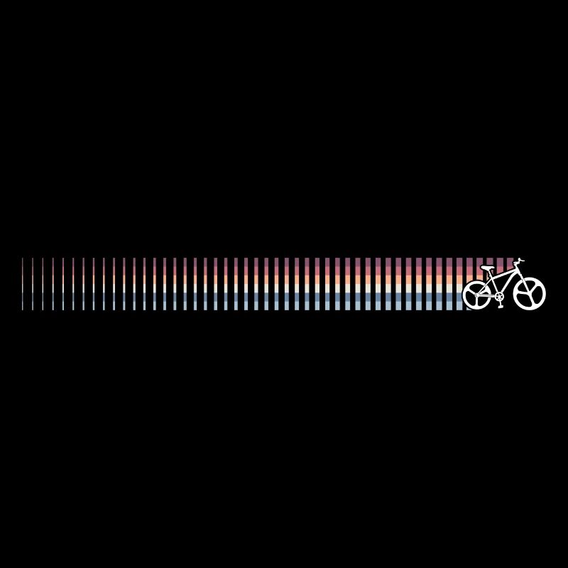 Gradient Barcode Sunset
