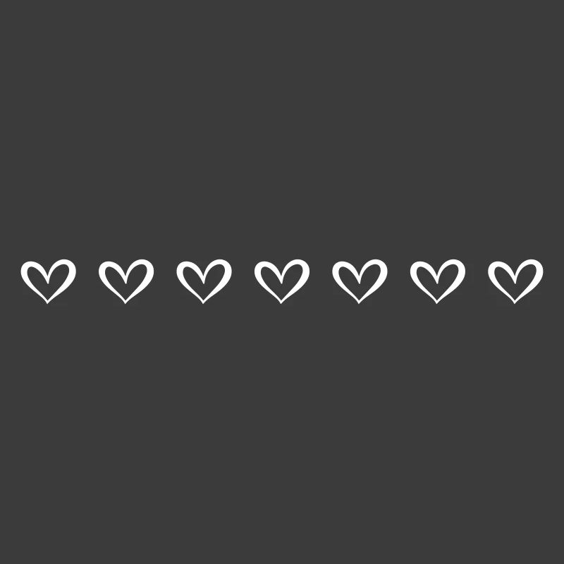 Hearts Line Elements