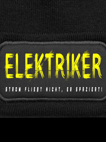 Elektriker Handwerker Design