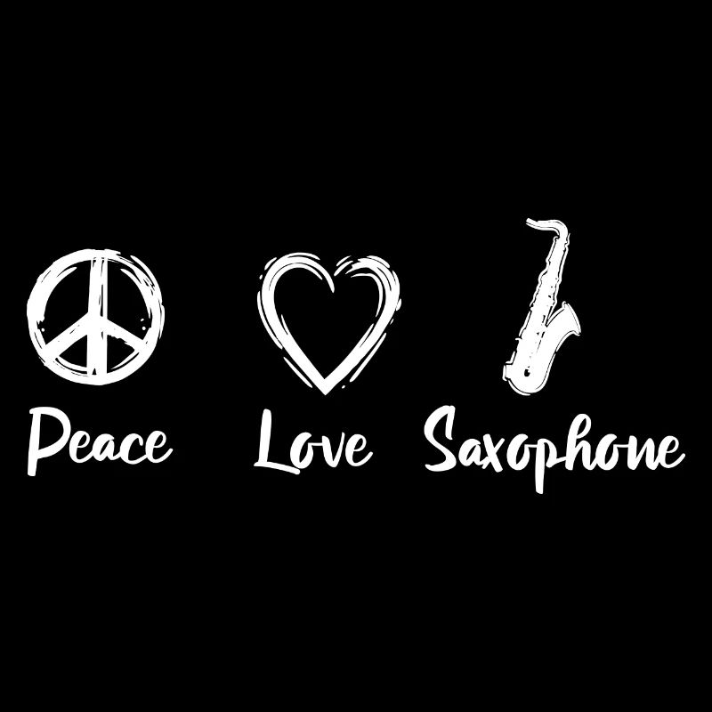 Peace Love Saxophone