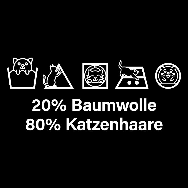 Chat 80 % Poils de chat 20 % Coton Miaou Chats