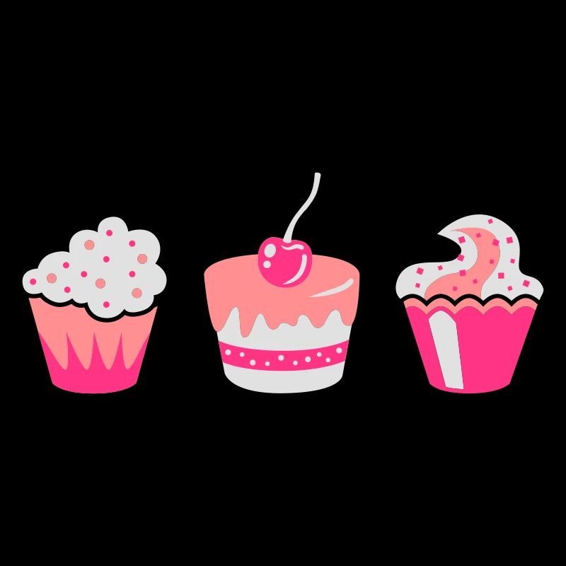 Three muffins