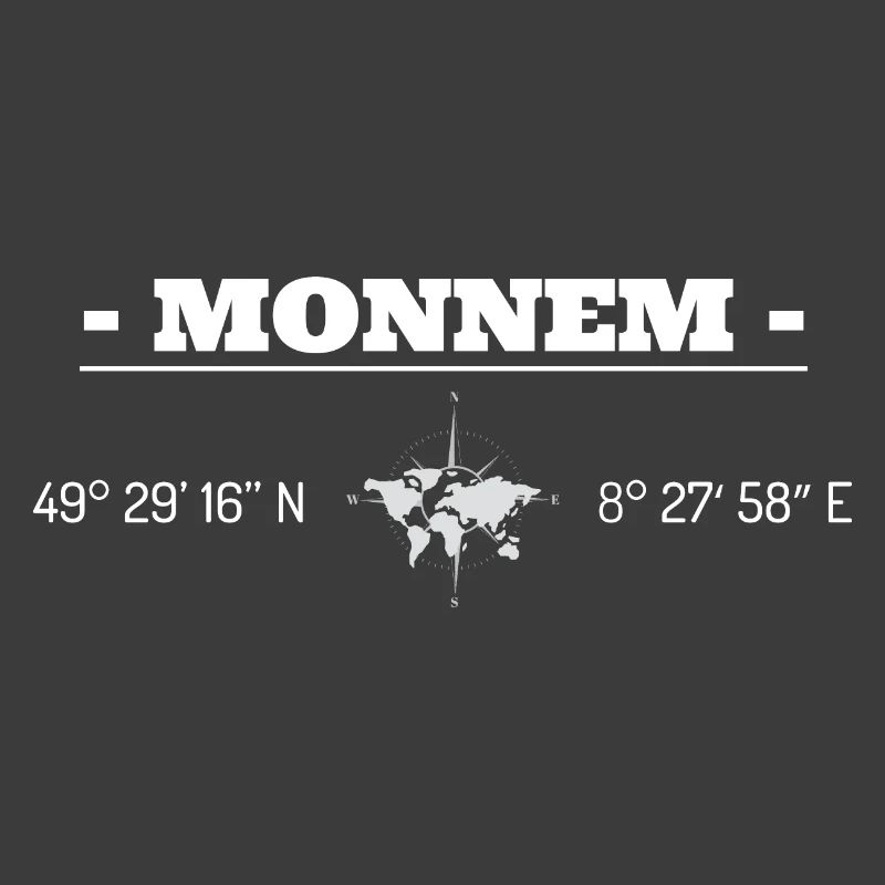 Coordinates Monnem Mannheim