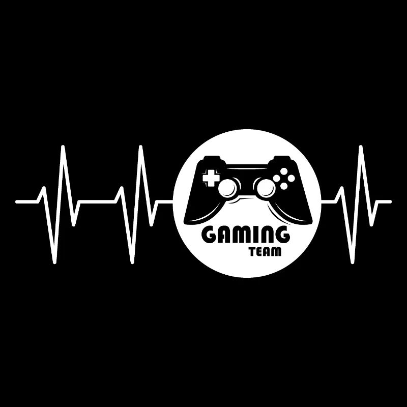 puls gaming Herzschlag Controller Symbol gamer