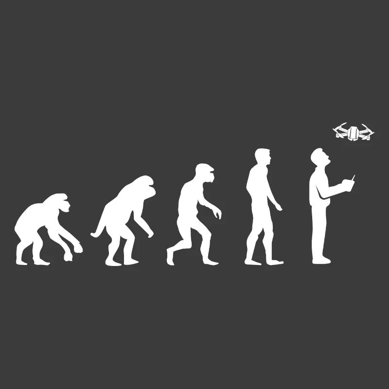 Lustig Pilot Evolution Entwicklung Fliegerei icon