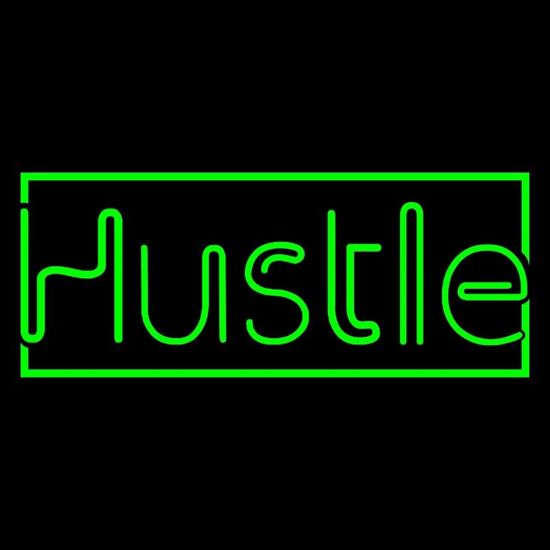 Futuristic Neon Background Print