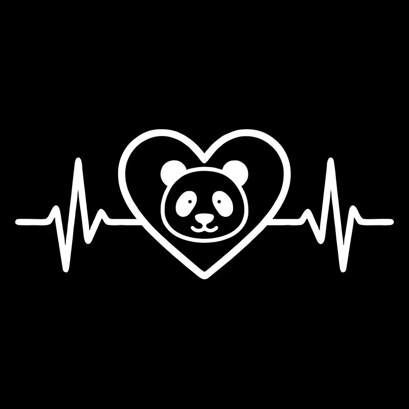 Panda-Herz