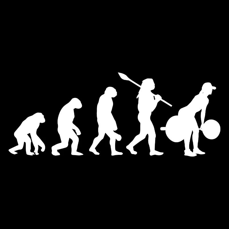 Weightlifting Evolution Female Powerlifter Gym Gif